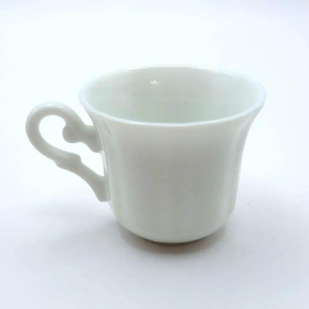 Vintage 1989 Precious Moments Miniature Tea Set Enesco Teapot Cup Saucer Stand